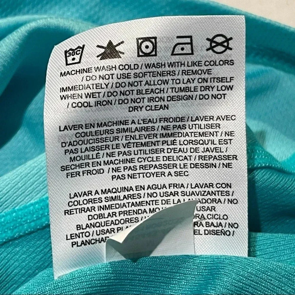 Nike DRI-FIT Exercise Shirt Women Size M - Picture 7 of 13